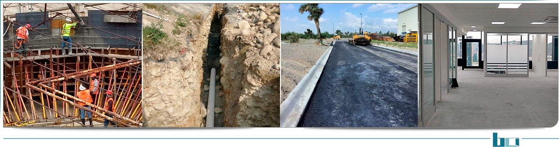 Construcción, ingenierías, desarrollos industruiales